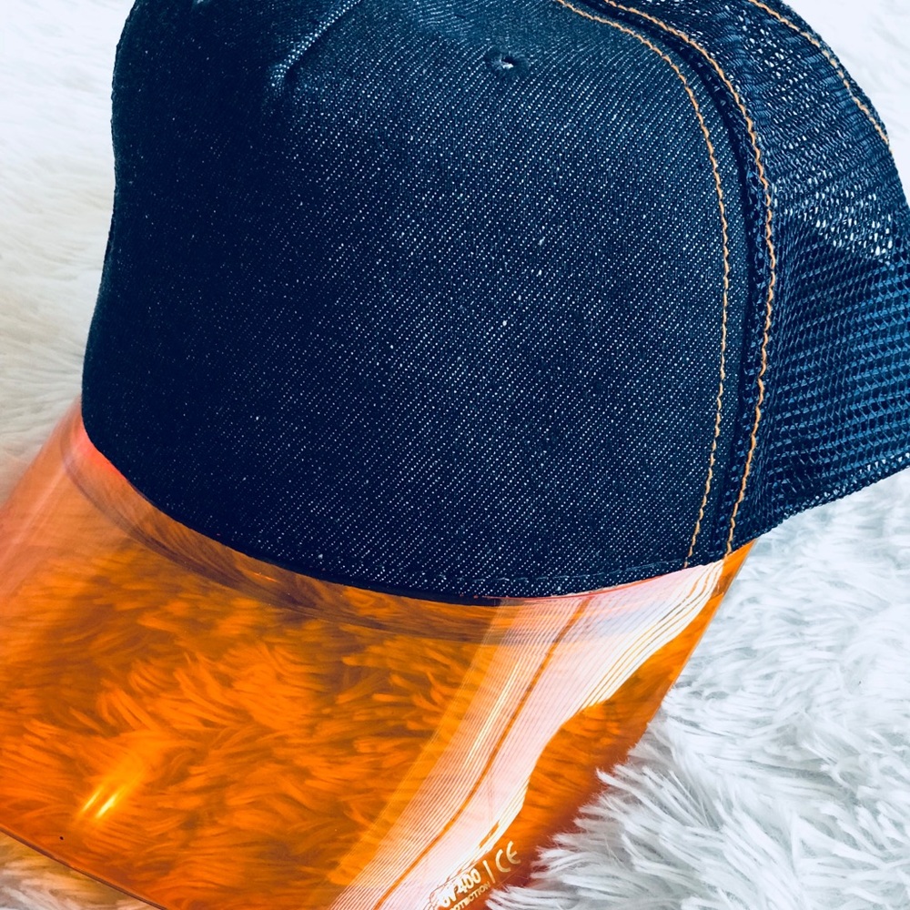 Blue jean hat